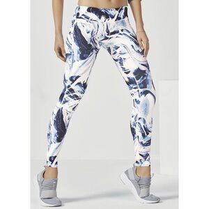 FABLETICS | Mid-Rise Pure Luxe Leggings Pants in Frosted Marble‎ Sz. XXL